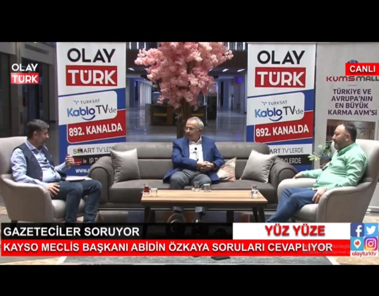 Abidin Özkaya gazetecilerin sorularını yanıtladı