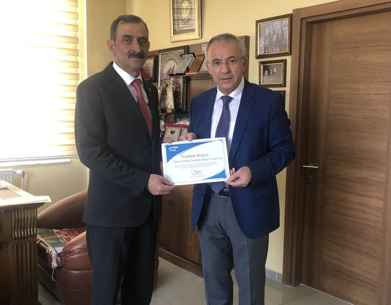 SGK İl Müdürlüğü’nden Turkuaz Seramik’e Ziyaret